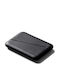 Flip Case Leather Men's Wallet Classic with RFID Black
