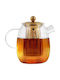 Vialli Design Τσαγιέρα Γυάλινη Γκρι 1000ml