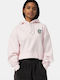 Women's Sweatshirt Hooded Rose Quartz