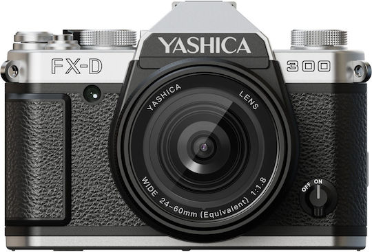 Yashica FX-D 300 Compact Φωτογραφική Μηχανή 50MP Μαύρη