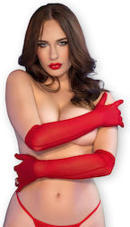 Chilirose Sexy Γάντια Κόκκινα