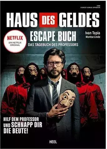 Book Haus Des Geldes Escape Book 6641227/9274 1-22 House Of Money The Professor's Diary German Language Author Ivan Tapia