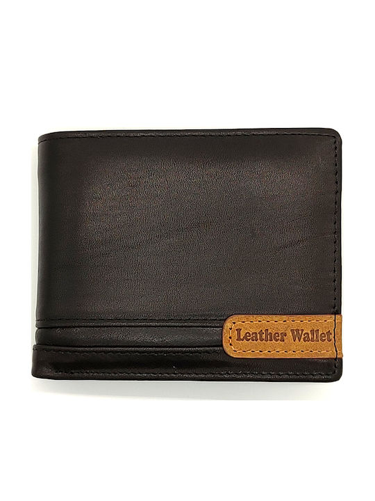 Leather Men's Wallet Classic Black