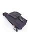 Herren Schulter / Crossbody Tasche Schwarz