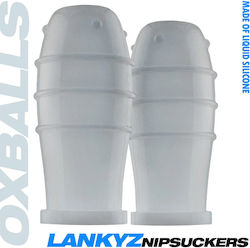 Oxballs Lankyz Nipple Suckers Transparent Oxballs Lankyz Nipple Suckers Transparent