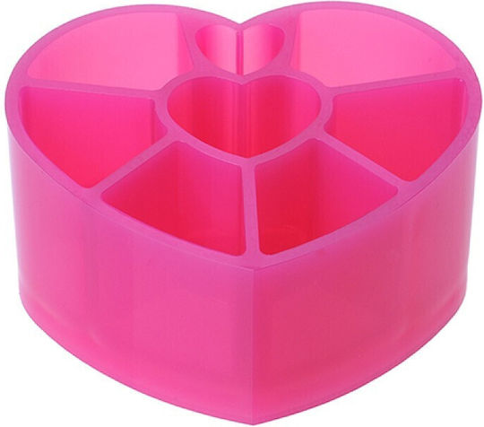 Foxy Bază De Organizare Cosmetice Cu Separatoare Roz