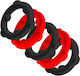 Oxballs Gearheads 5-pack Spinner Rings Red Black