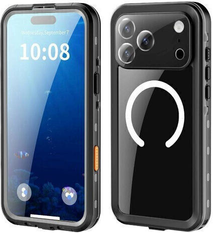 Redpepper Ip68 360 Full Cover Waterproof Black (iPhone 18 Pro / 17 Pro)