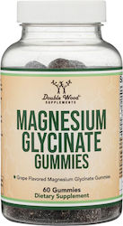 Double Wood Magnesium Glycinate 60мг 60 желирани бонбони Double Wood Magnesium Glycinate 60мг 60 желирани бонбони