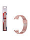 Volte-tel Vt155 Metal Watch Strap Xiaomi Smart Band 8/Smart Band 9/Smart Band 10 Milan Pink