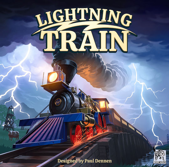 Board Game Lightning Train for 1-4 Players 13+ Years Old (EN) Dire Wolf