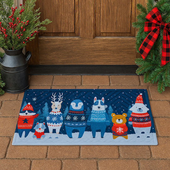Pată de Intrare Albastră 75x45cm ZY12663QWS36 Albastru