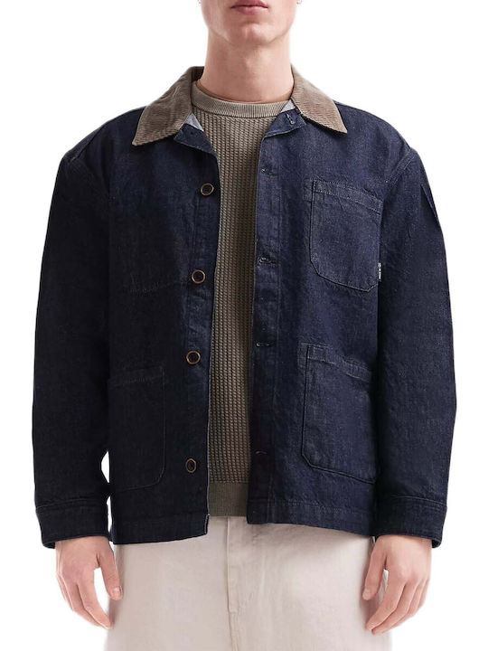 s.Oliver Denim Overshirt Blau