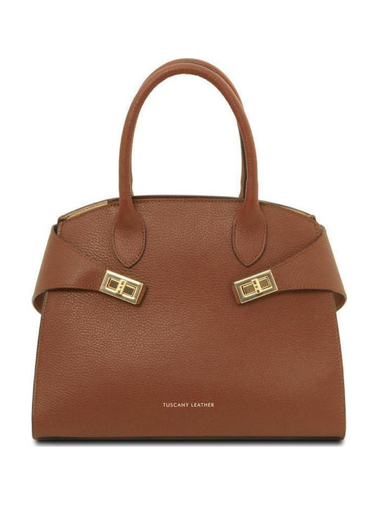 Tuscany Leather Δερμάτινη Γυναικεία Τσάντα Ώμου...