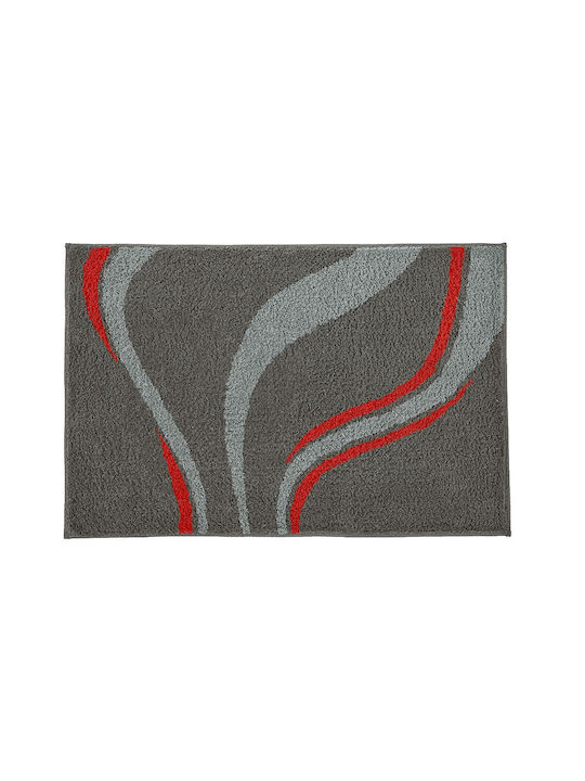 Kleine Wolke Bath Mat Vento 9212905225 Gray 70x...