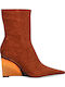 Women's Ankle Boots Platform Orange