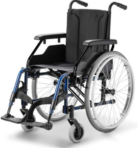 Wheel Инвалидна количка Сгъваемо Тип светлина WheelVario-371-401 Син