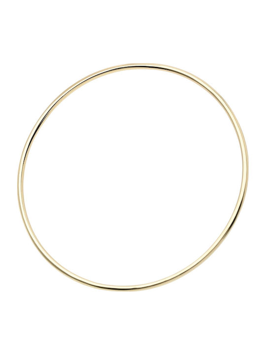 Lunaorocreations Women's Yellow Gold 14K Handcuff Bracelet Small