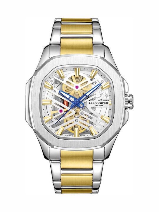 Lee Cooper Men's Watch 45mm Battery with Gold M...