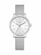 Lee Cooper Bracelet Damen Uhr mit Silber Metallarmband