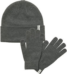 Jack & Jones Beanie Männer Beanie Gestrickt in Gray Farbe