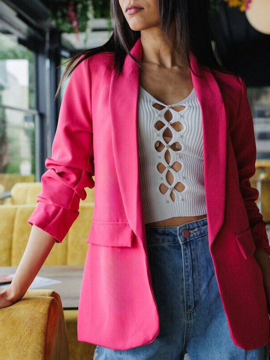 Silia D Women's Blazer Fuchsia