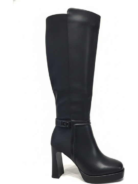 High Heel Women's Boots Black
