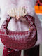 Women's Bag Handbag Burgundy