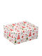 Xmas White-Red Paper Packaging Box 22.5x16x9.5cm Gift Voucher 17160-4