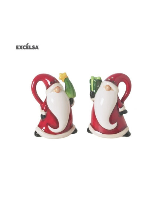 Excelsa Christmas Salt and Pepper Set Ceramic