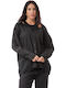 Langärmelig Damen Hemd Black