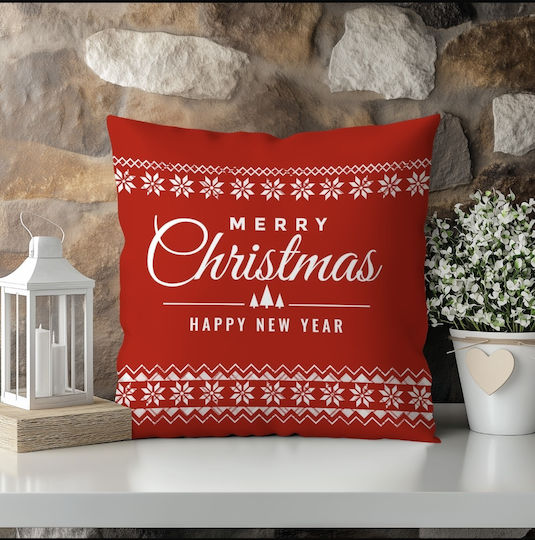 Decorative Pillow Mcdecor Deer Red 045x045 Mcdecor Mcdecor