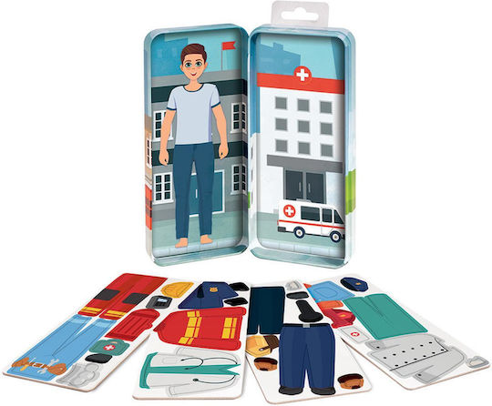 AS Magnetisches Spielzeug Bau- und Konstruktionsspielzeug Happihobbi City Heroes - Magnet Blech Für Kinder Ab 3 Jahren