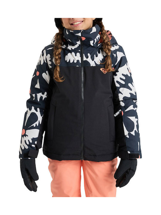 Roxy Kids Casual Short Coat with Hood True Blac...