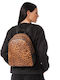 Handmade Women's Bag Backpack Brown