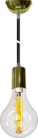 Adeleq Hängelampe Bronze mit Fassung E27 16.5x16.5cm.