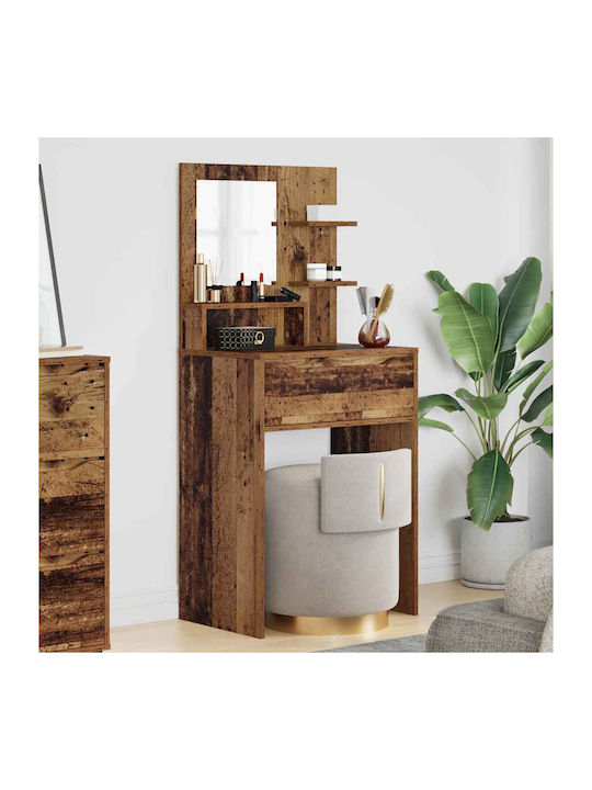 Floor-standing Bedroom Makeup Table Wooden Old ...