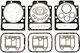 Комплект Горна Част Volvo Penta Md17 Серия 876380 875572