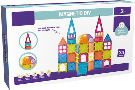 Bufnitel Magnetic Construction Toy for Children 3+ Years