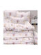 Borea Παιδικό Πάπλωμα Μονό με Γέμιση Microfiber Λιλά 160x240εκ.