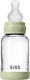 Bibs Glass Baby Bottle Set Anti-Colic with Silicone Nipple 120ml