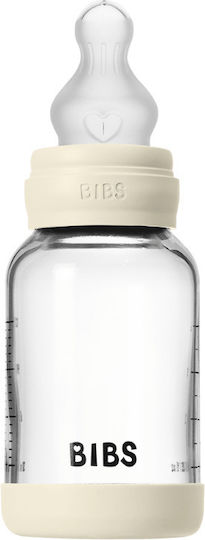 Bibs Σετ Γυάλινα Μπιμπερό Κατά των Κολικών με Θηλή Σιλικόνης για 0+ μηνών 120ml