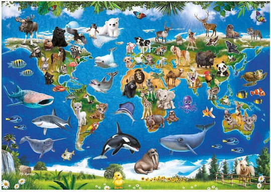 Kinderpuzzle für 3++ Jahre 100pcs Dino