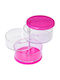 Foxy Pink Plastic Jewellery Box