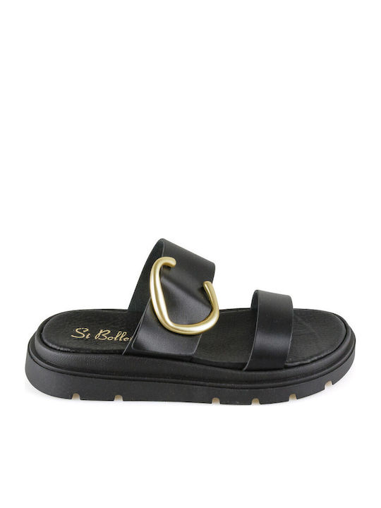 Silia D Leather Women's Flat Sandals Flatforms ...