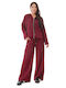 Sweatpants Set Burgundy
