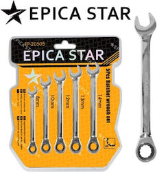 Epica Star EP-20505 Σετ Γερμανοπολύγωνα με Mέγεθος από 8mm έως 14mm 5τμχ