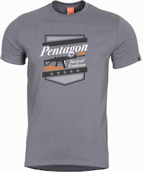 Μπλουζάκι T-shirt Pentagon A.c.r Wolf Grey K090...