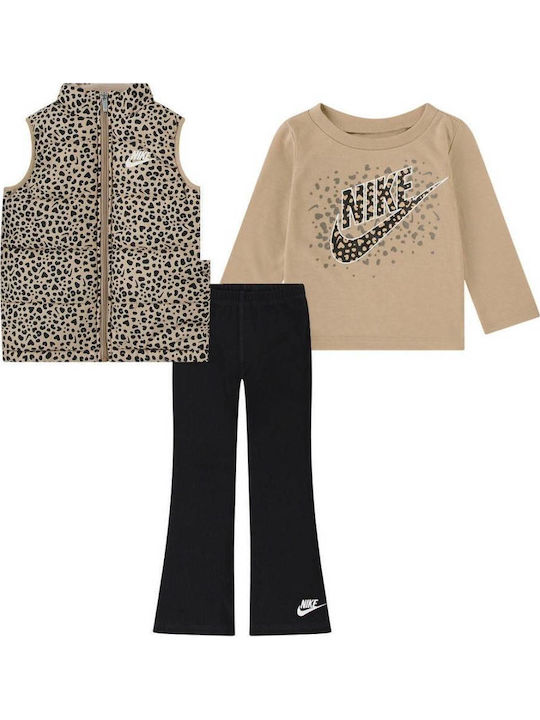 Nike Kids Clothing Set with Pants Black 3 Pieces