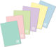 Blasetti Notebook Maths (Square Box) A4 40 Sheets 1pcs (Μiscellaneous colours)